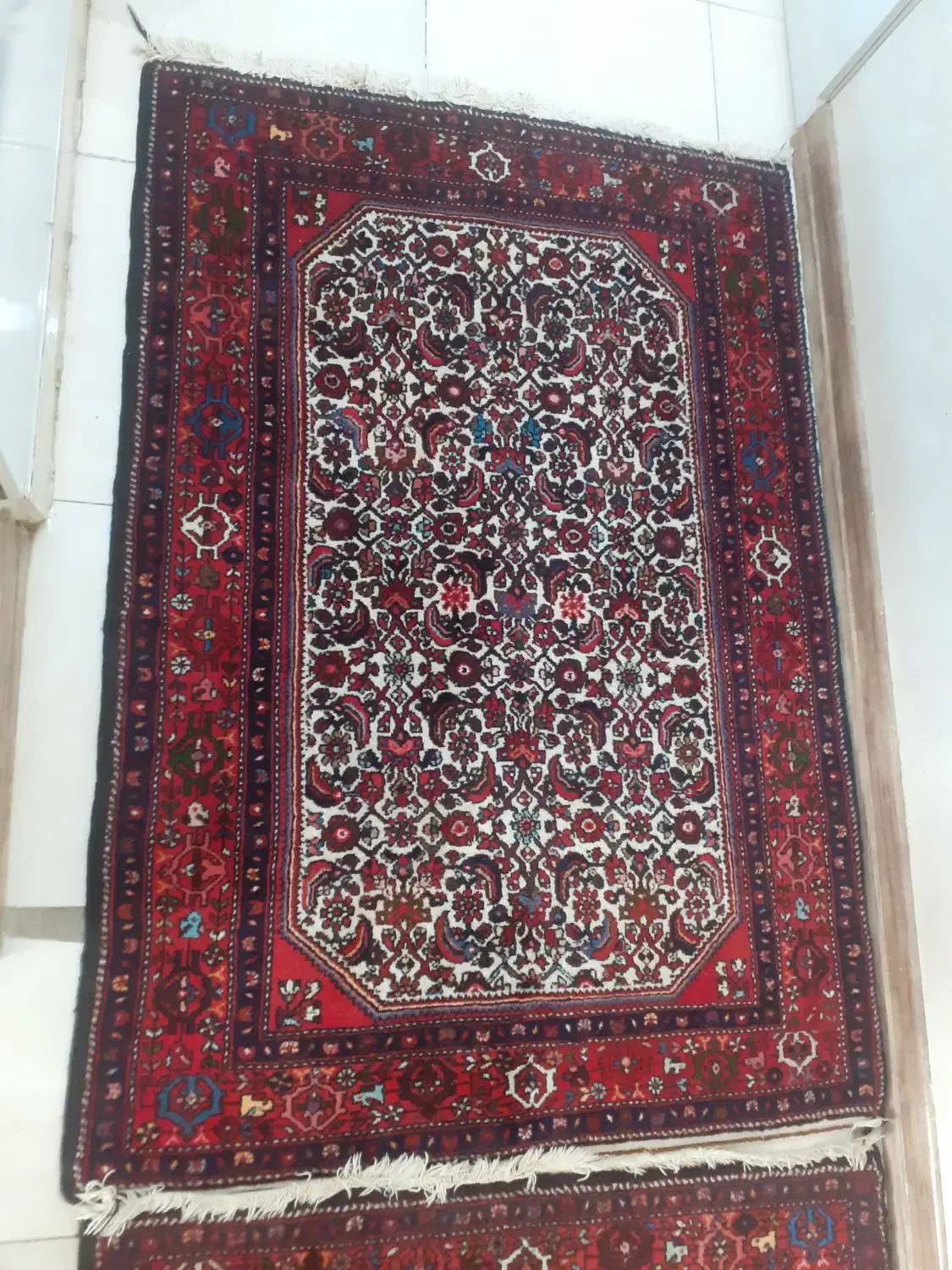یک جفت قالیچه زرونیم دستبافت فرهان|فرش|کرج, گلشهر|دیوار