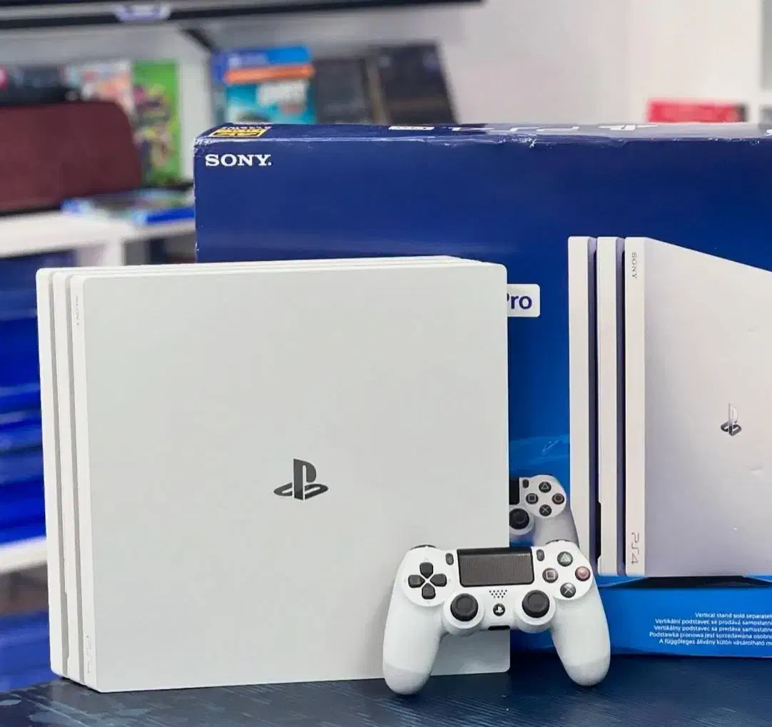 دستگاه ps4 پرو سفید و اسلیم سفید|کنسول، بازی ویدئویی و آنلاین|تهران, نصرت|دیوار