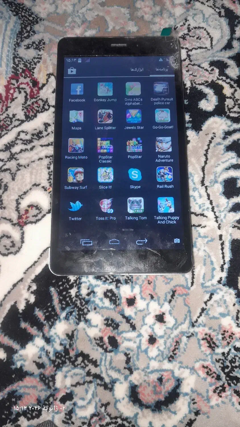 تبلت معمولی|تبلت|مشهد, طبرسی شمالی|دیوار