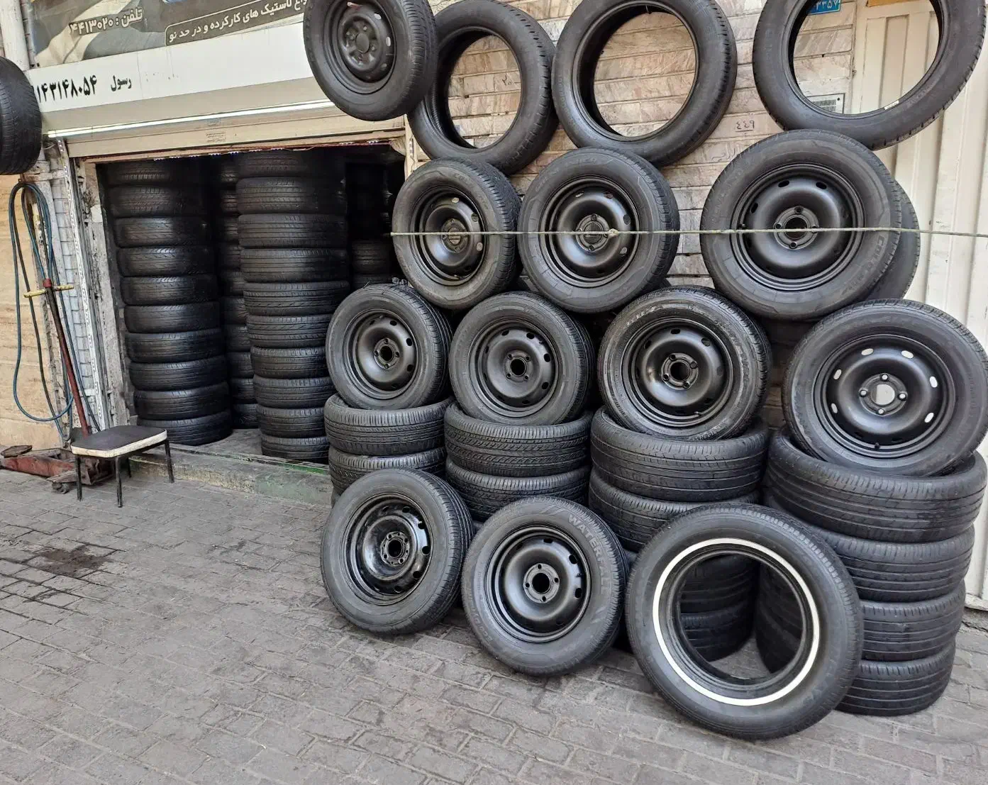 لاستیک13-14-15-16پهن و فابریک205 - 185سمندپرشیاپژو|قطعات یدکی و لوازم جانبی|تبریز, |دیوار