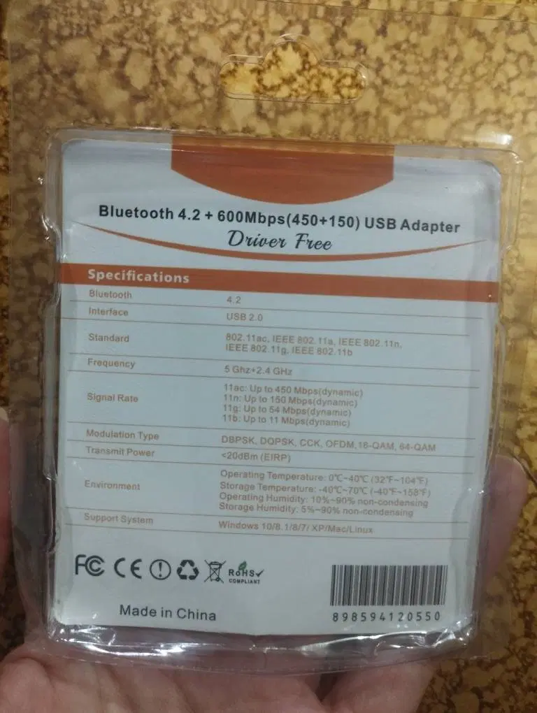 دانگل USB وای فای و بلوتوث AC600|مودم و تجهیزات شبکه|تهران, جوادیه تهرانپارس|دیوار