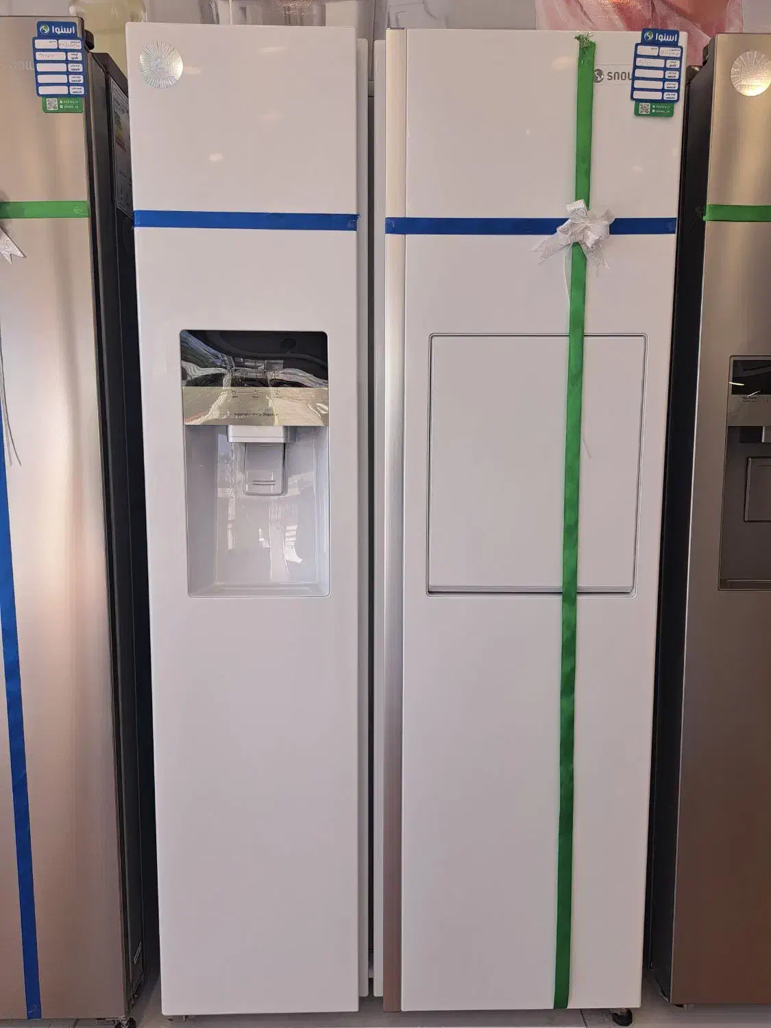 ساید بای ساید اسنوا هایپر|یخچال و فریزر|کهنوج, |دیوار