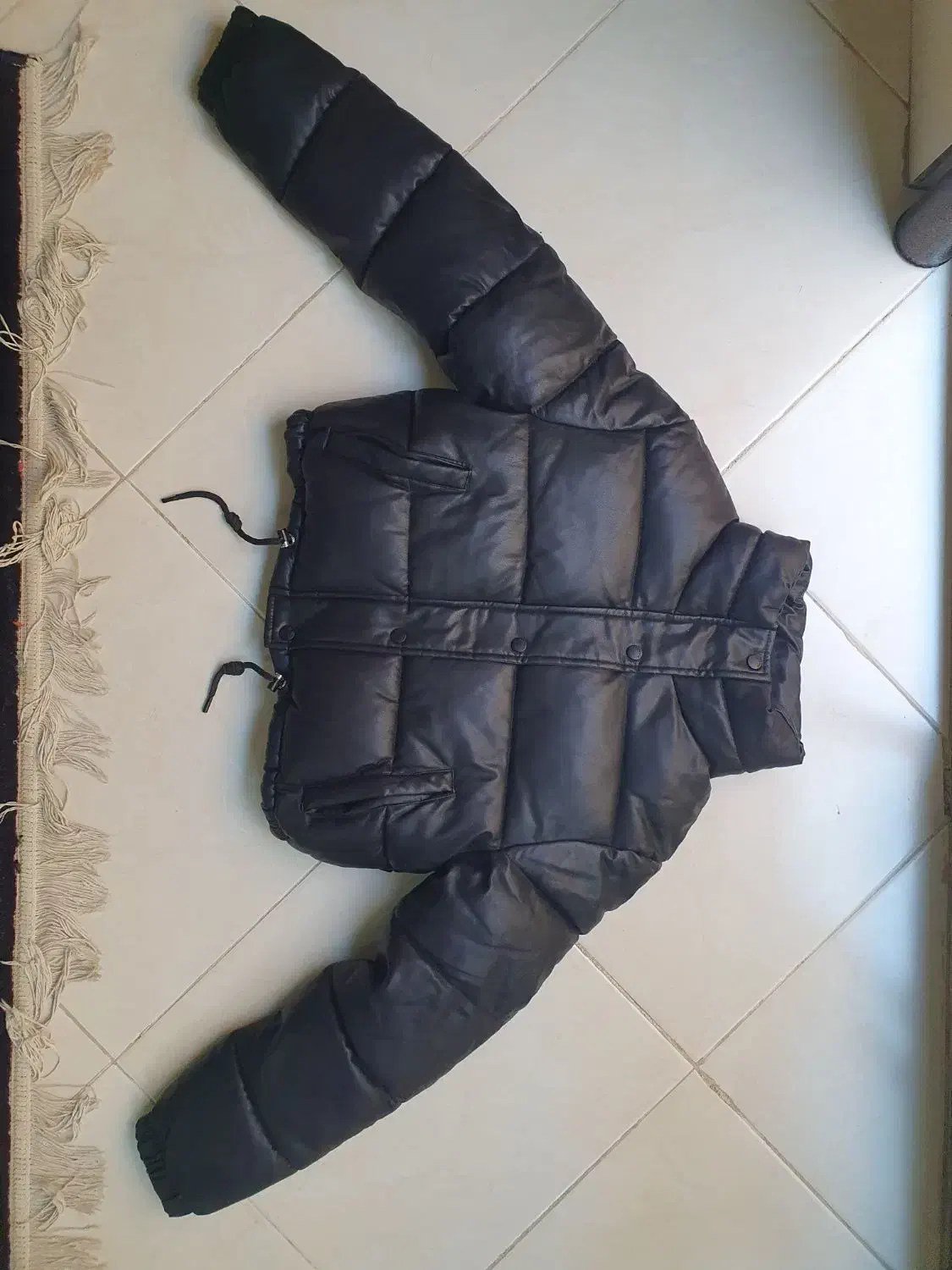 پافر جکت چرم از برند بریشکا اصل و نو|لباس|اصفهان, شیخ طوسی|دیوار