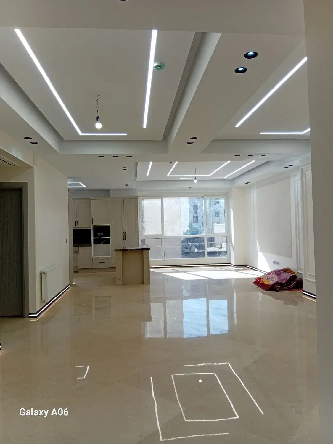 فردوس شقایق ۱۳۰ متر فول/تراورتن/ پرده خور/ تبدیل