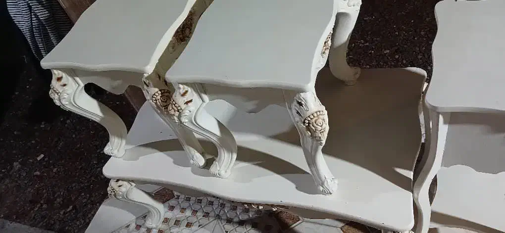 سه عدد میز عسلی یه بزرگ دوتا متوسط|مبلمان خانگی و میز عسلی|خمام, |دیوار