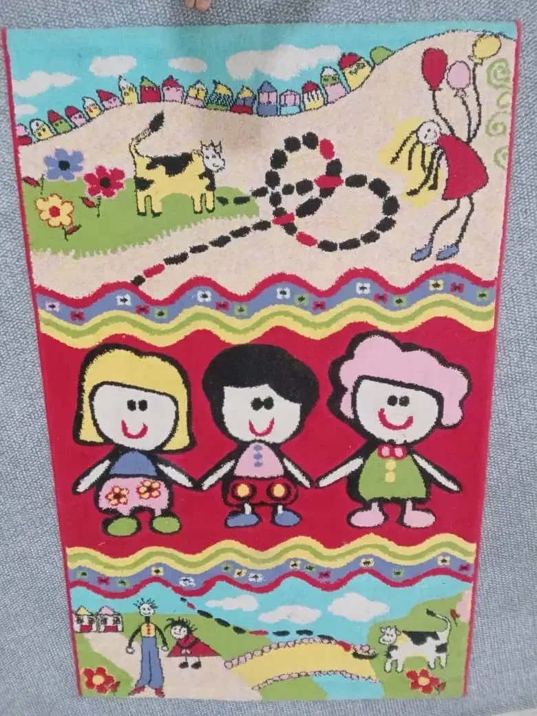 قالیچه کودک ۷۰۰ شانه ضد حساسیت|فرش|قم, بلوار امین و ساحلی|دیوار