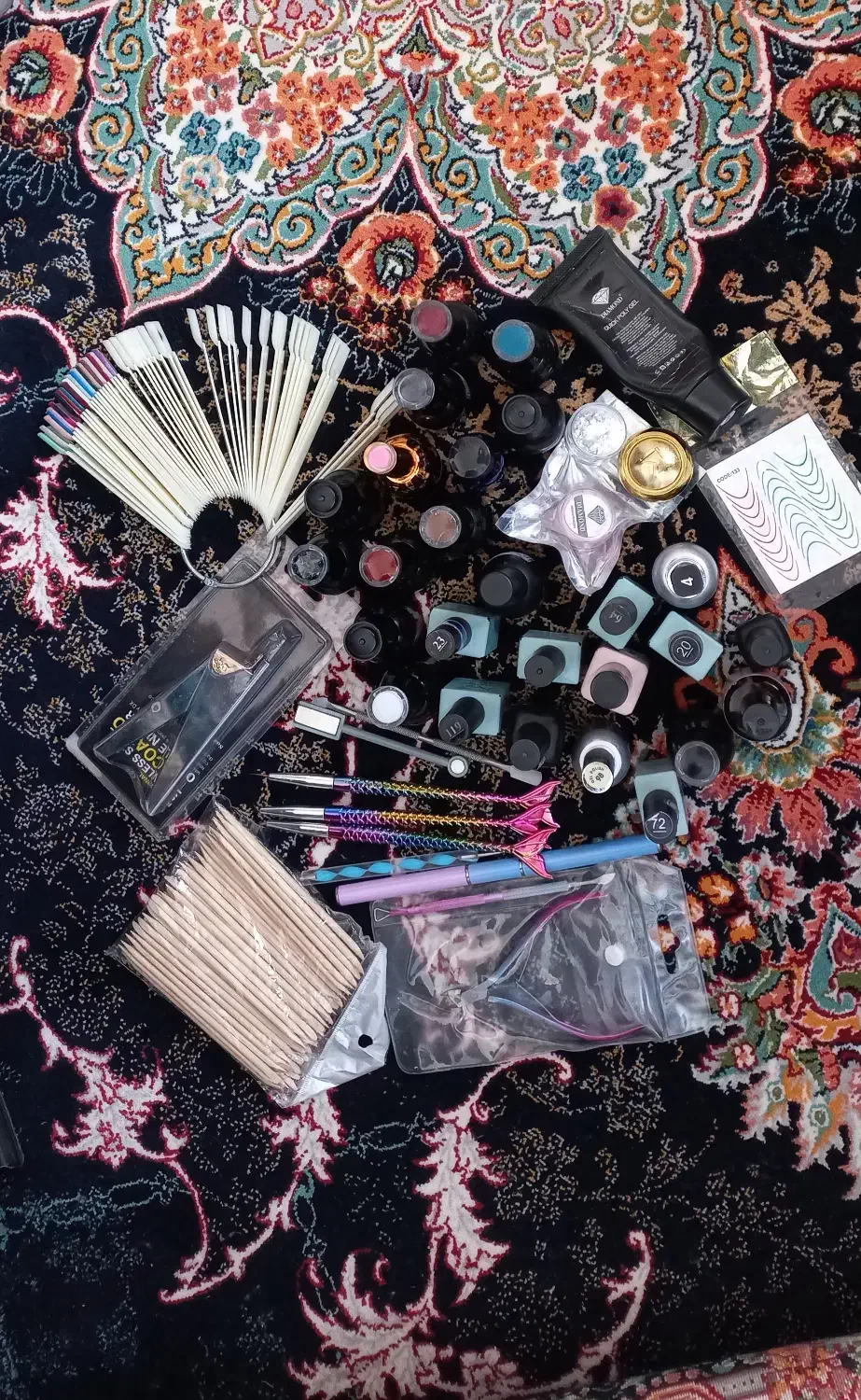 وسایل کاشت ناخن|آرایشی، بهداشتی، درمانی|پلدختر, |دیوار