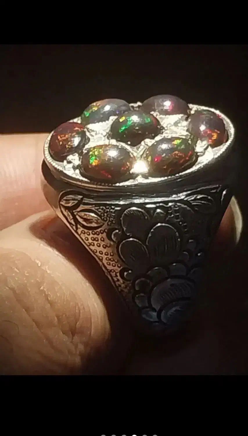 انگشترهای دستسازاوپال آتشی وفیروزه وسنگهای ارزشمند|جواهرات|تهران, جمهوری|دیوار