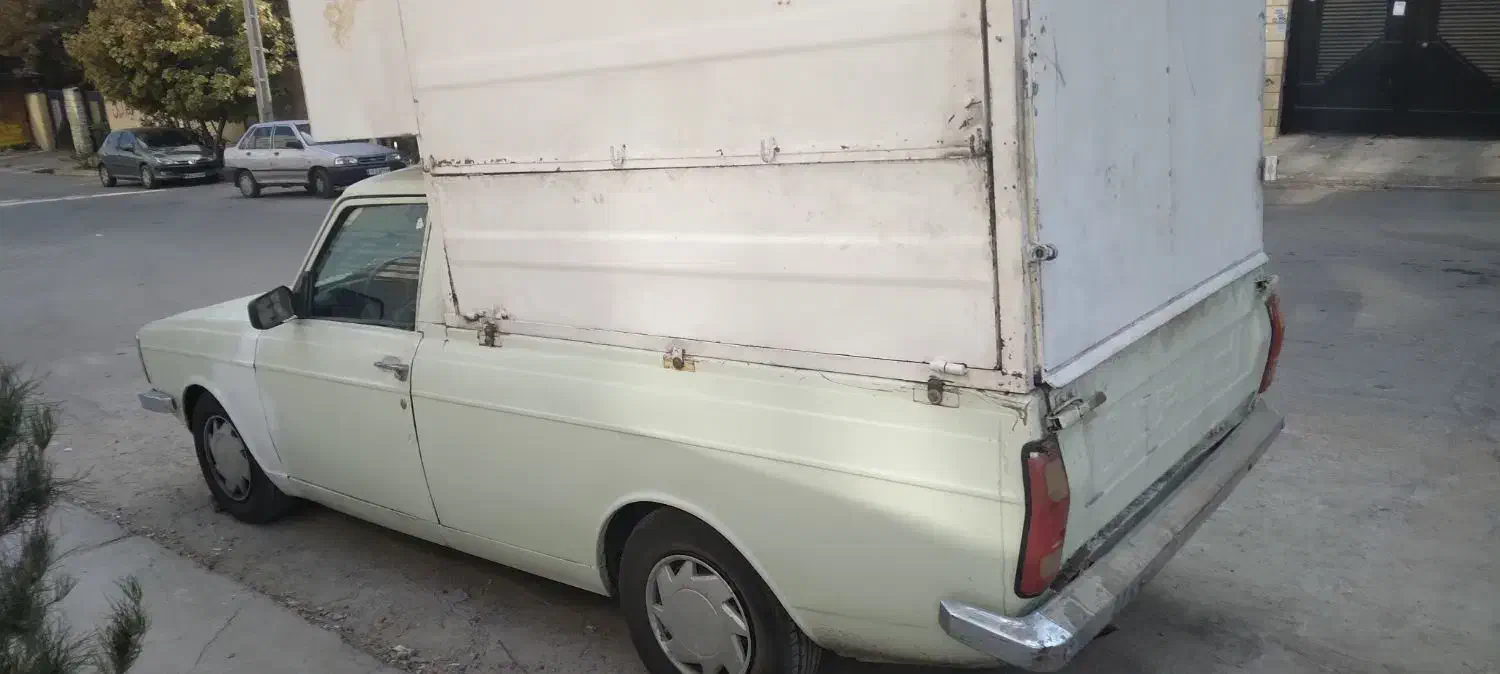 پیکان بار دوگانه کارخانه|خودرو سواری و وانت|صدرا-فارس, فاز ۱|دیوار