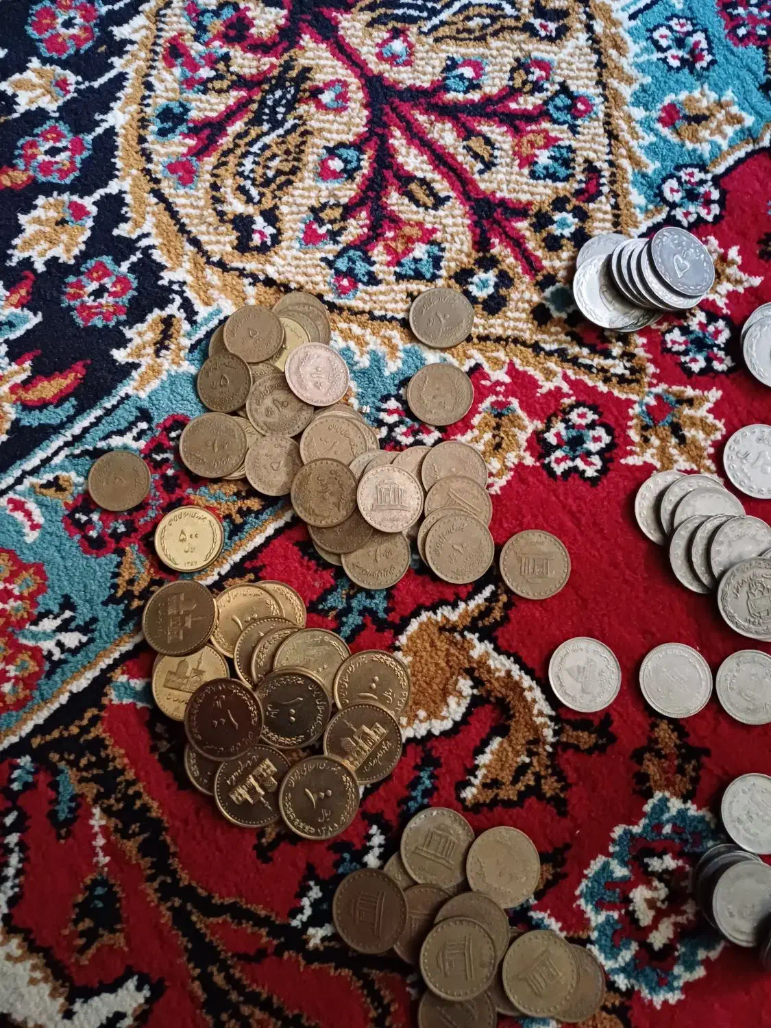 سکه های قدیمی|کلکسیون سکه، تمبر، اسکناس|قزوین, |دیوار