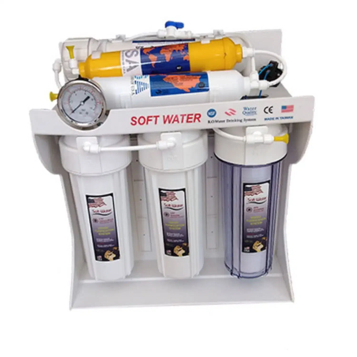 تصفیه آب سافت واتر+گارانتی ۱۲ ماهه+نصب رایگان|آبسردکن و تصفیه آب|میبد, |دیوار