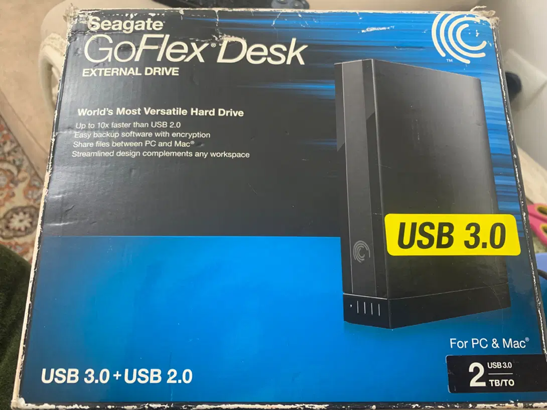هارد اکسترنال 2ترا.GofIex Desk|قطعات و لوازم جانبی رایانه|تهران, تسلیحات|دیوار