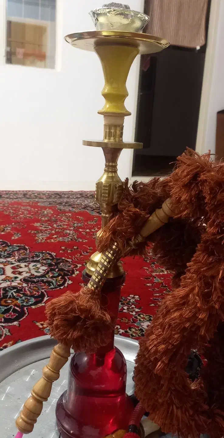 قلیون پایه برنج|کلکسیون و سرگرمی|محمدیه-قزوین, |دیوار