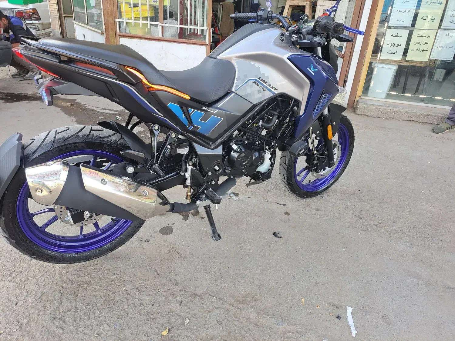 موتور گلکسی na 180|موتورسیکلت|نیشابور, ۲۲ بهمن|دیوار