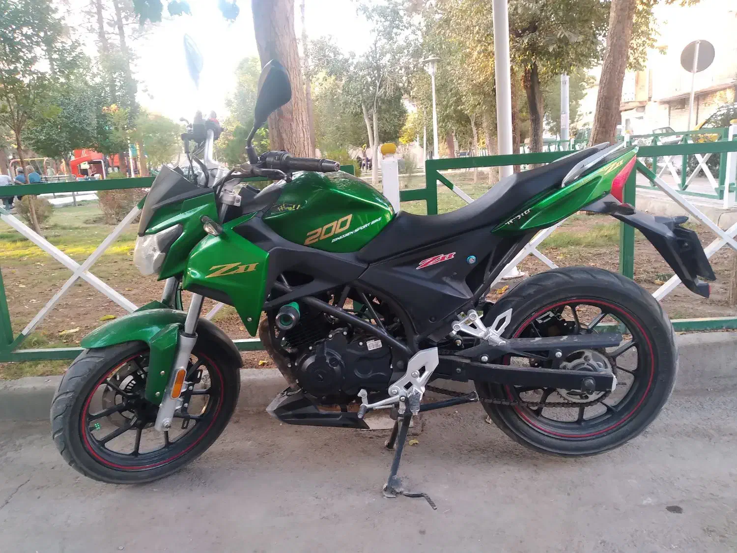 موتور سیکلت zn200دینو|موتورسیکلت|اصفهان, کوجان|دیوار