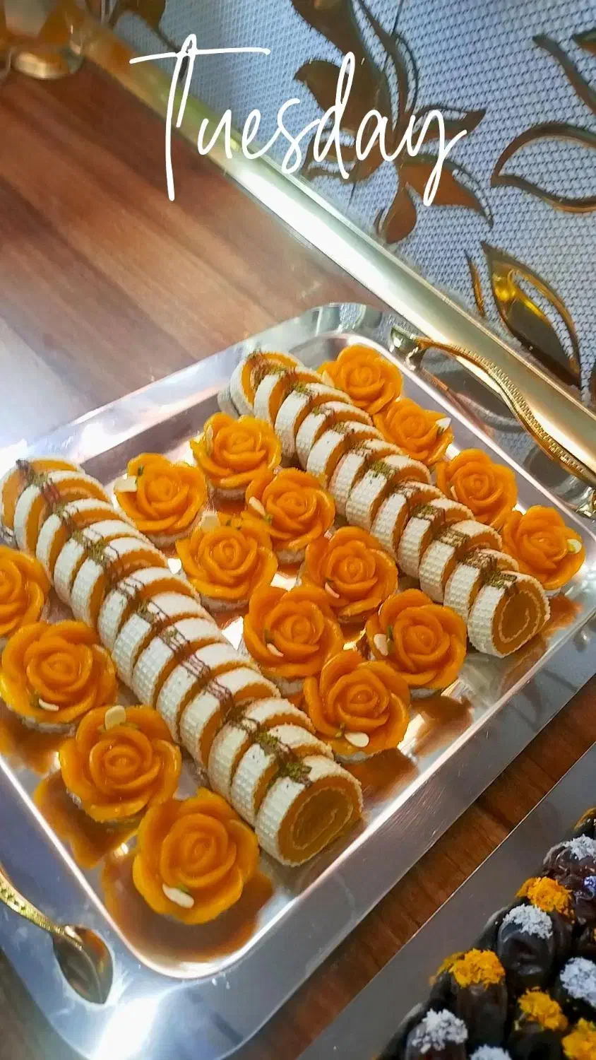 حلوا و خرما مجلسی باهمت|خدمات پذیرایی، مراسم|نیشابور, گنبد سبز|دیوار