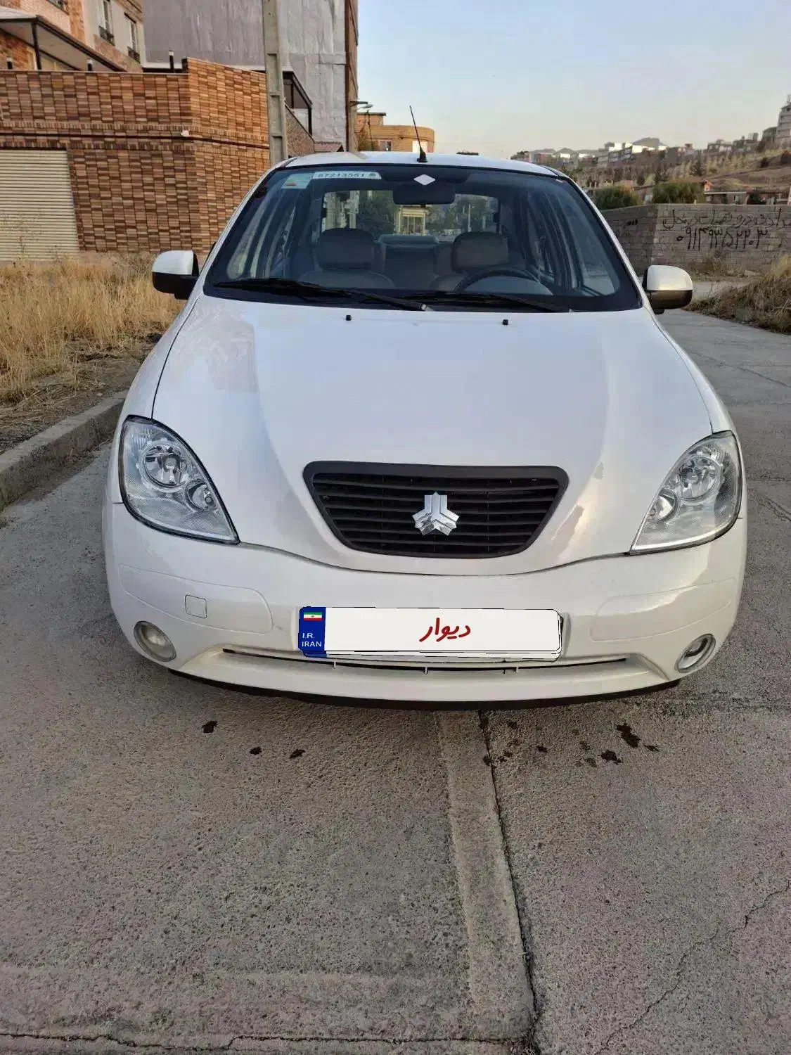 تیبا ۹۷ بدون رنگ دوگانه سوز|خودرو سواری و وانت|مهاباد (آذربایجان غربی), |دیوار