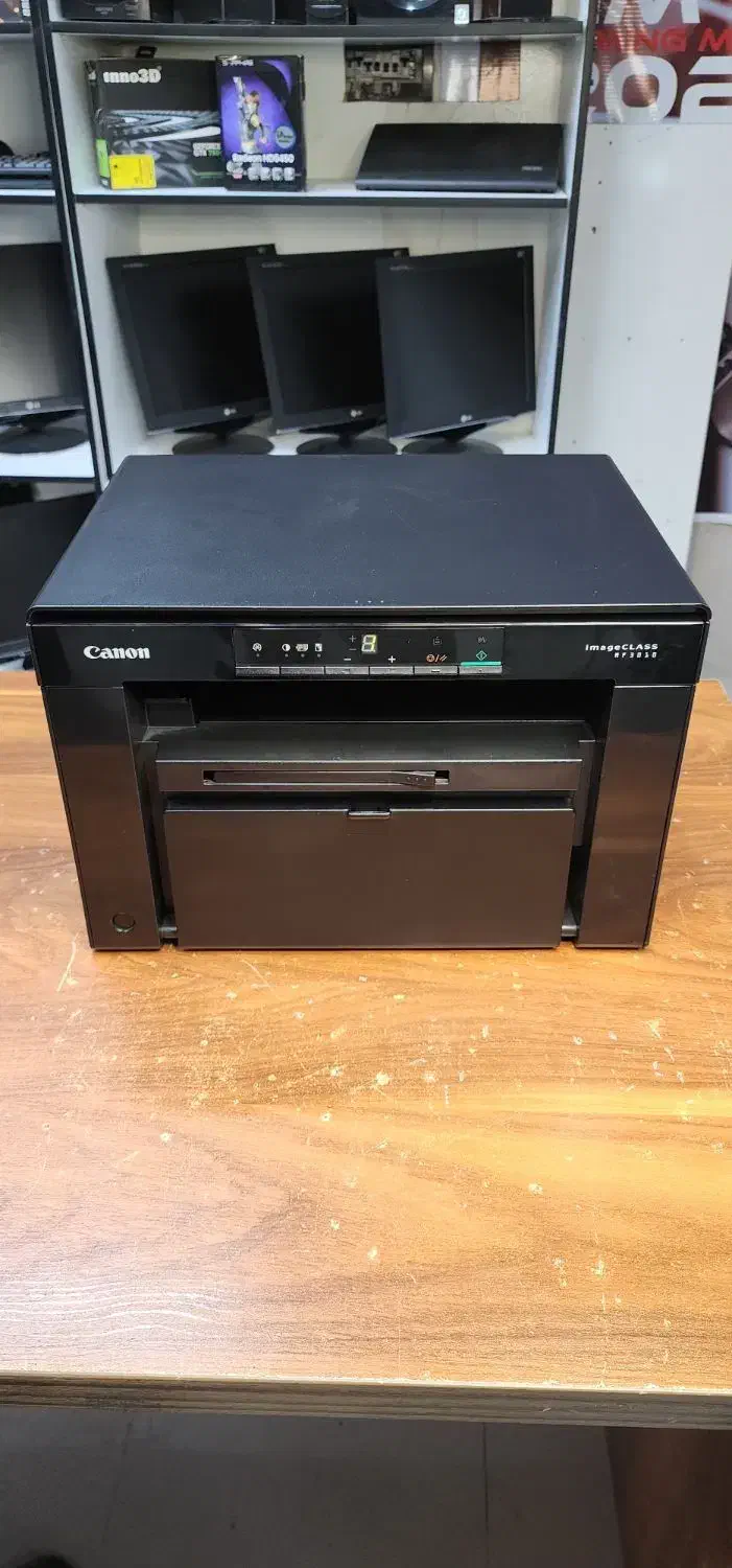پرینتر لیزری کانن 3 کاره mf3010|پرینتر، اسکنر، کپی، فکس|گرگان, |دیوار