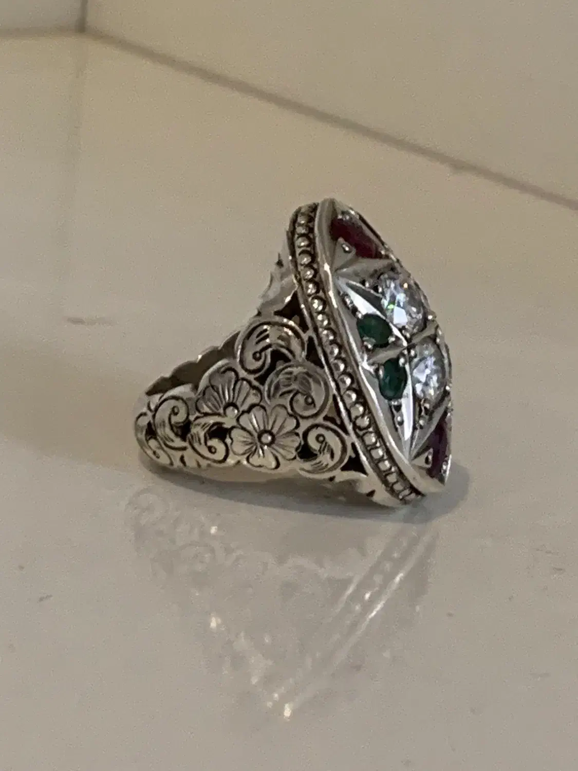 انگشتر جواهری کم یاب سیاه قلم|جواهرات|تبریز, |دیوار