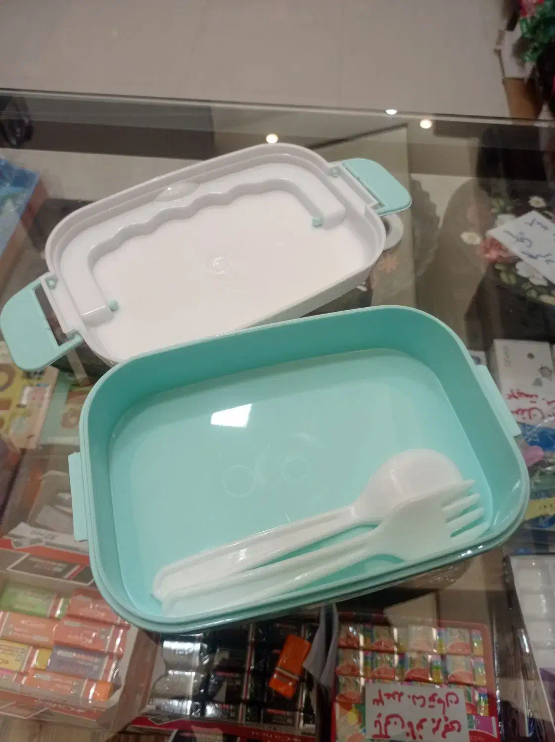 ظرف غذای یک طبقه قفلی|اسباب و اثاث بچه|مشهد, عیدگاه|دیوار