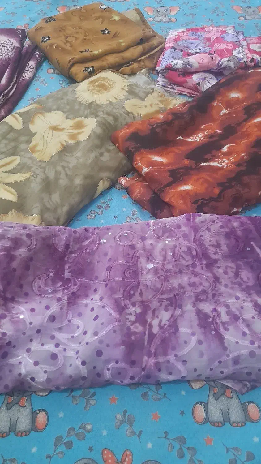 پارچه ۲متری زنانه ۱۵۰تومان قواره ای|لباس|گرگان, |دیوار