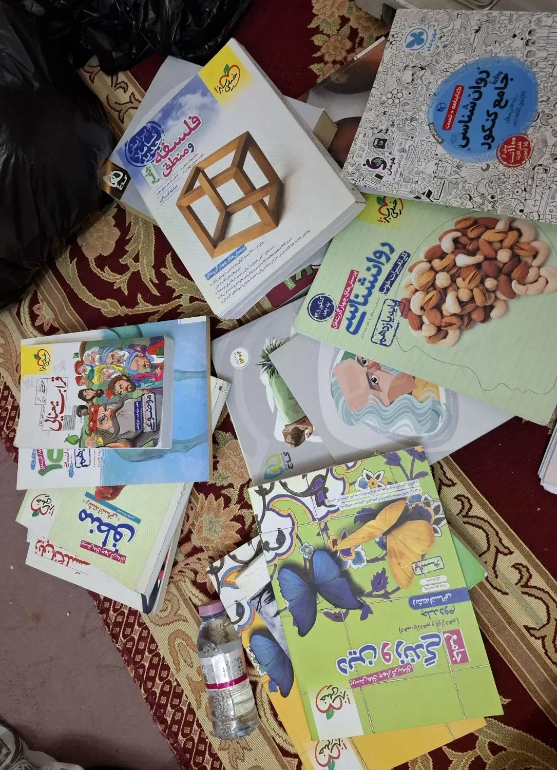 کتابهای کنکور رشته انسانی، در حد نو|کتاب و مجله آموزشی|خشت, |دیوار