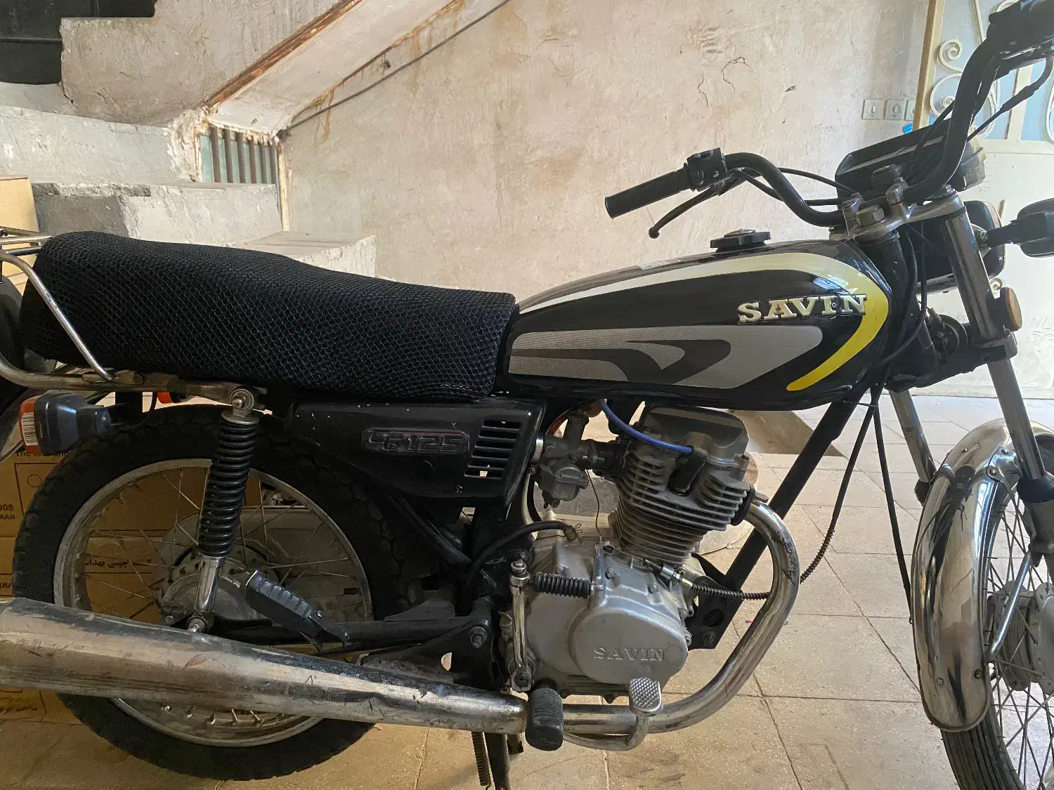 موتور ۱۲۵ ساوین مدل ۸۷|موتورسیکلت|قم, خاکفرج|دیوار