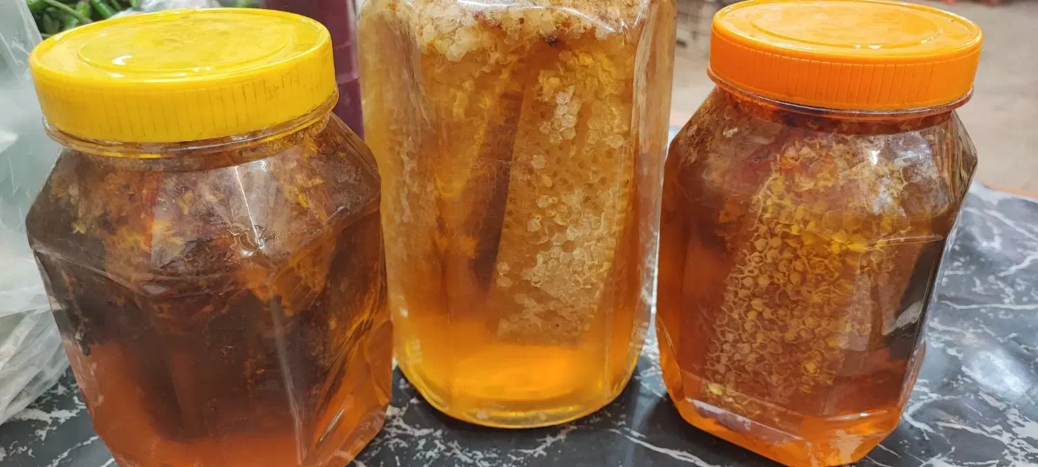 عسل صددرصد طبیعی|خوردنی و آشامیدنی|قم, مسجد امام حسن|دیوار