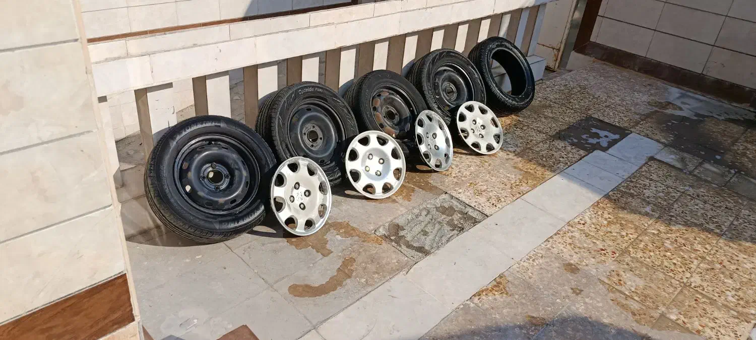 لاستیک ماشین|قطعات یدکی و لوازم جانبی|دهدشت, |دیوار