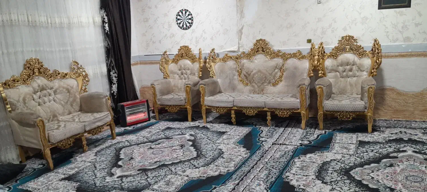 مبل ۷ نفره تمیز|مبلمان خانگی و میز عسلی|بندر ماهشهر, |دیوار