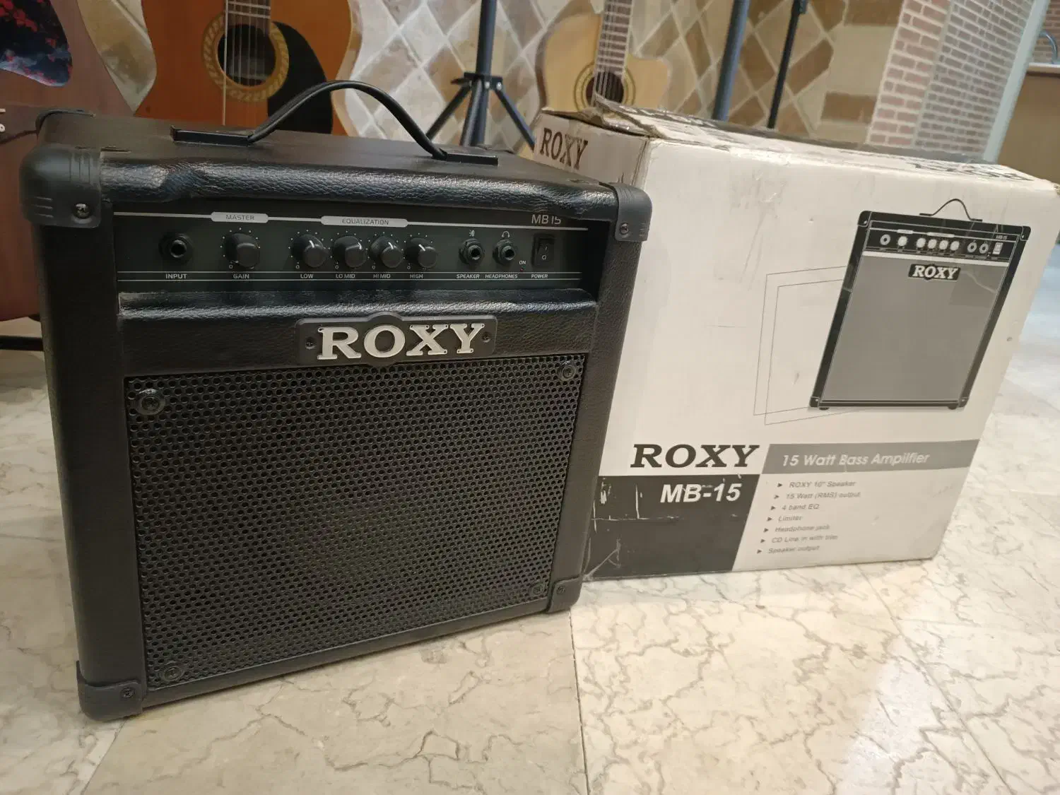 آمپلیفایر Roxy mb-15 آکبند|گیتار، بیس، امپلیفایر|تهران, سهروردی|دیوار