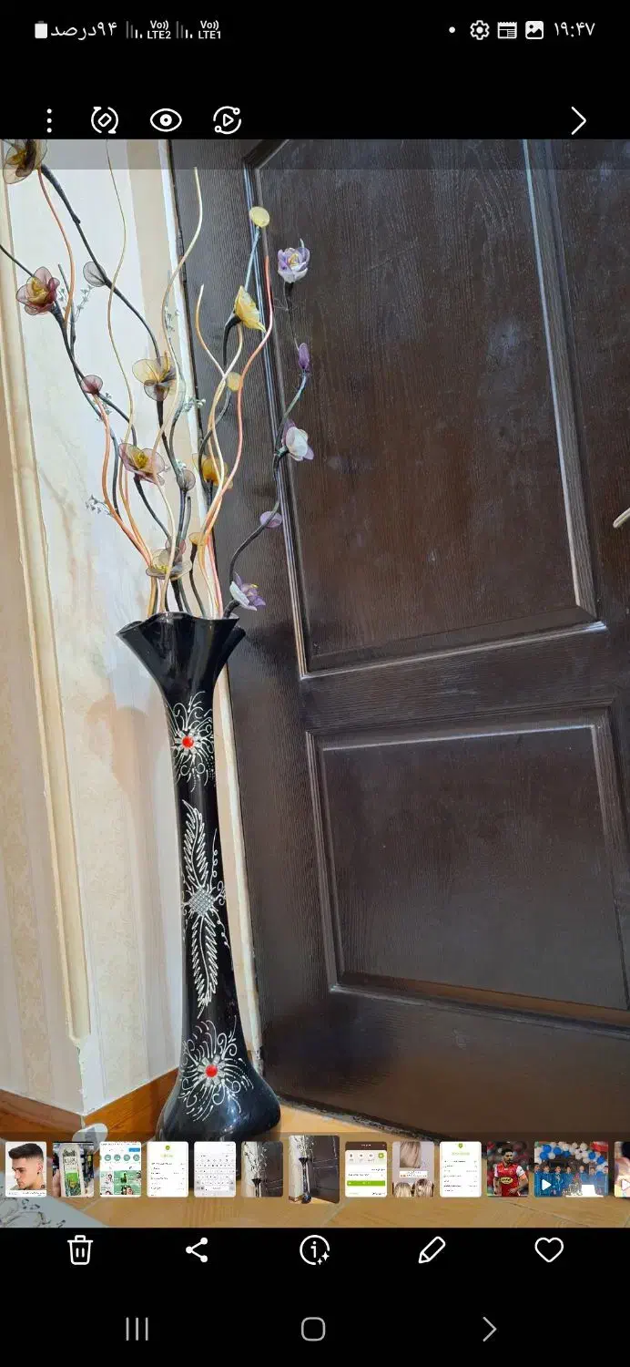 گلدان|گل مصنوعی|گرگان, |دیوار