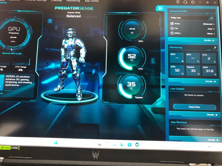 Acer predator helios neo16|رایانه همراه|تهران, میرداماد|دیوار