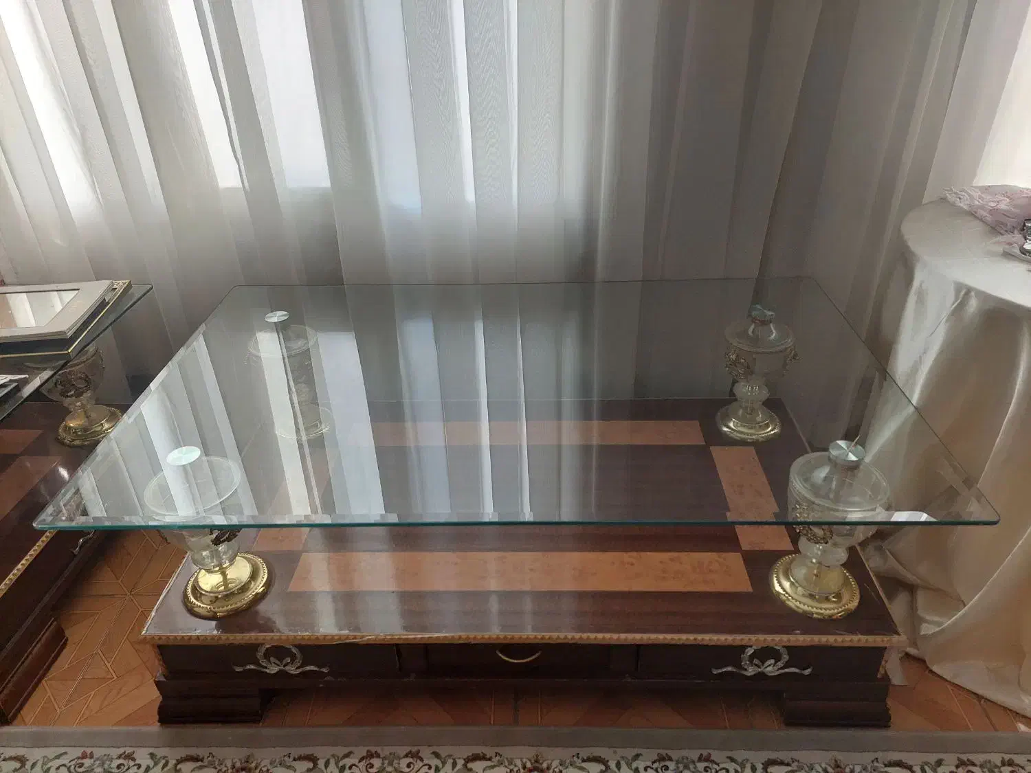 میز جلو مبلی|مبلمان خانگی و میز عسلی|قزوین, |دیوار