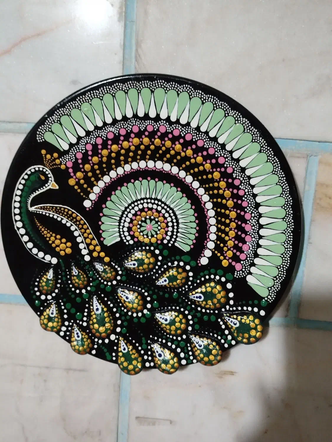 دیوارکوب طرح ماندلا|صنایع دستی و سایر لوازم تزئینی|الوند, |دیوار