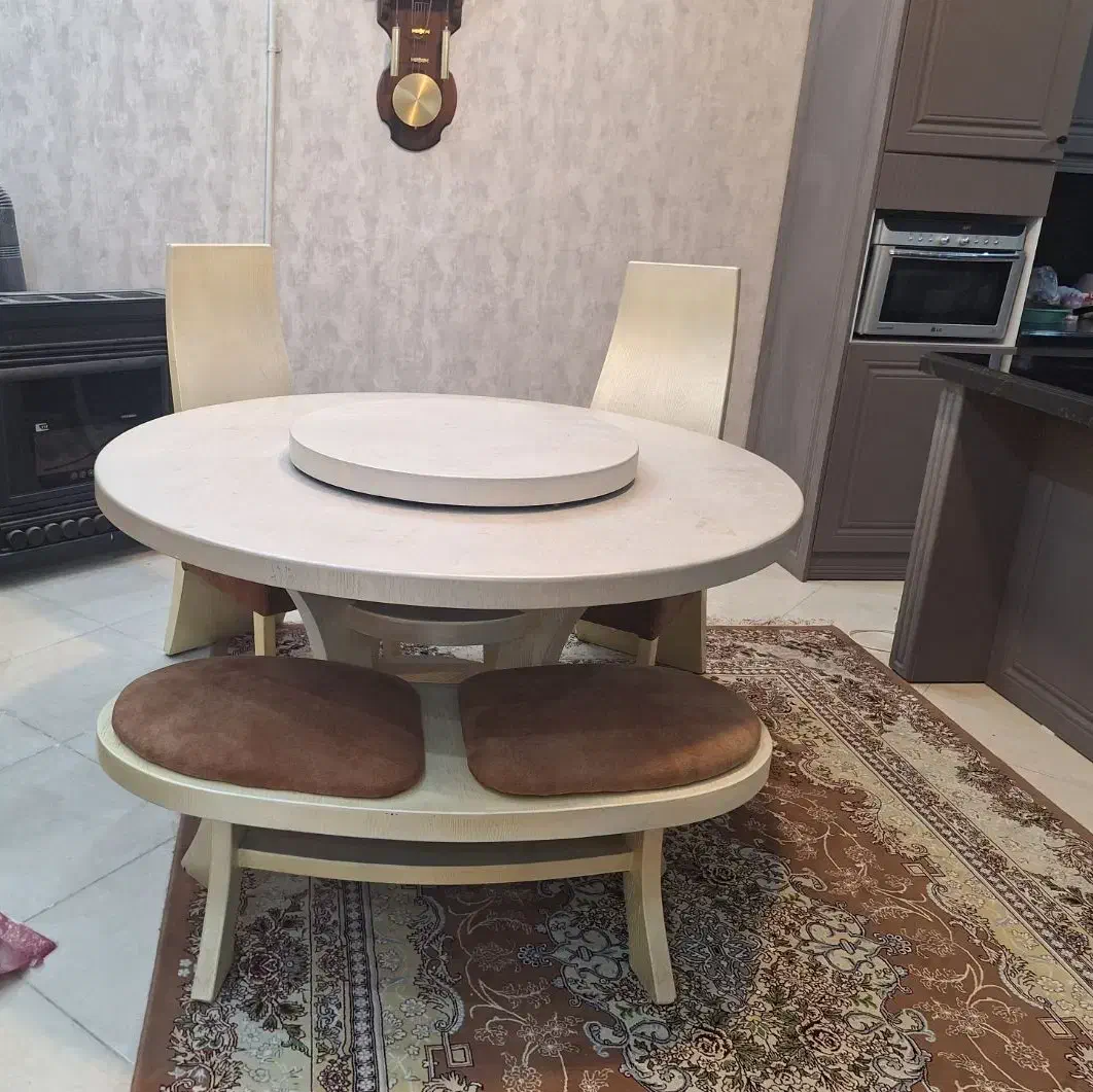 میز نهارخوری چهارنفره بسیار شیک و نو|میز و صندلی غذاخوری|زابل, |دیوار