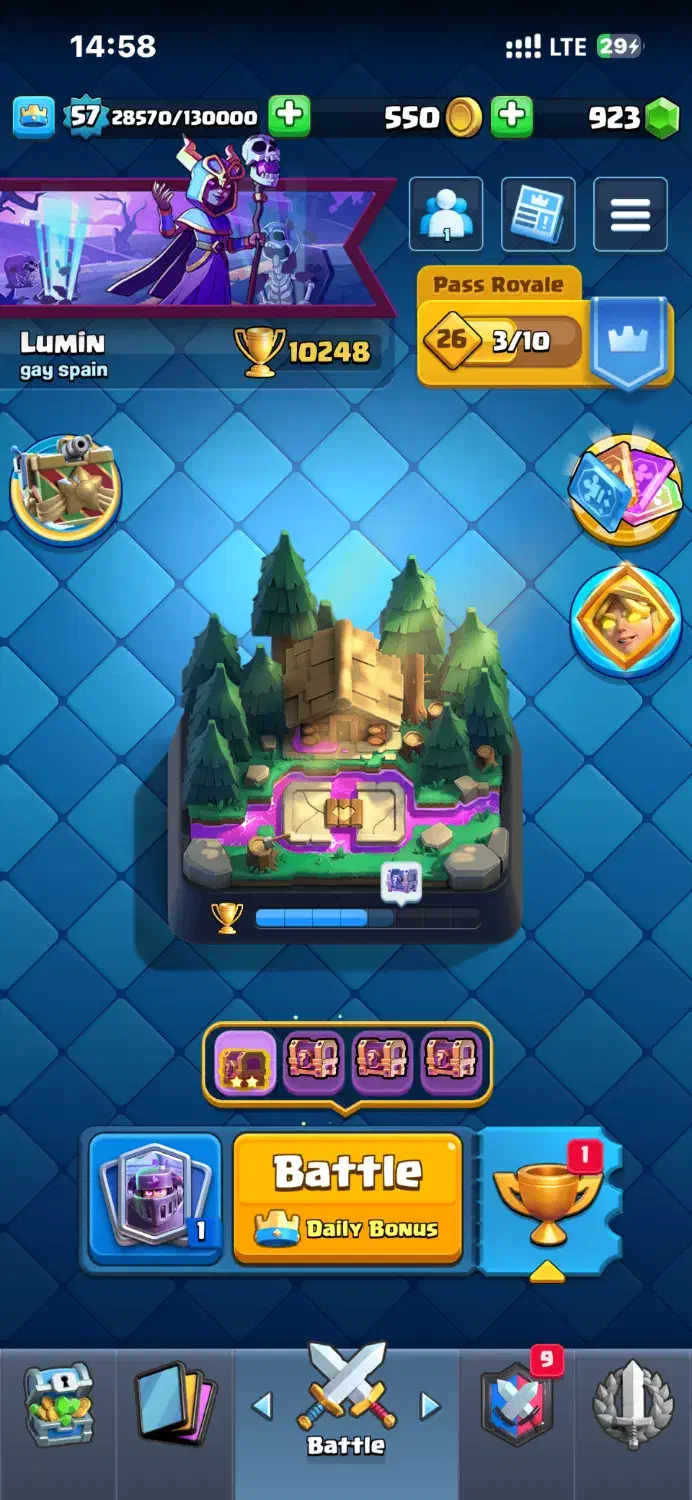 اکانت کلش رویال 15|کنسول، بازی ویدئویی و آنلاین|تهران, کیانشهر|دیوار