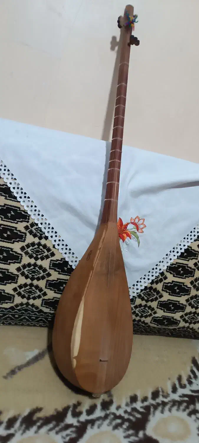 دوتار خوش رنگ وصدا|سازهای سنتی|شیروان (خراسان), |دیوار