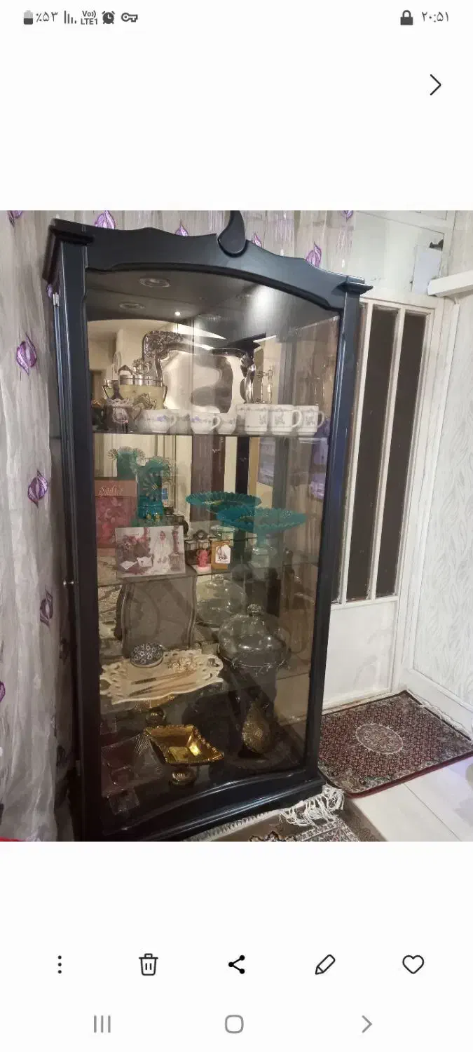 بوفه تمیز|بوفه، ویترین، کنسول|اهواز, گلستان|دیوار