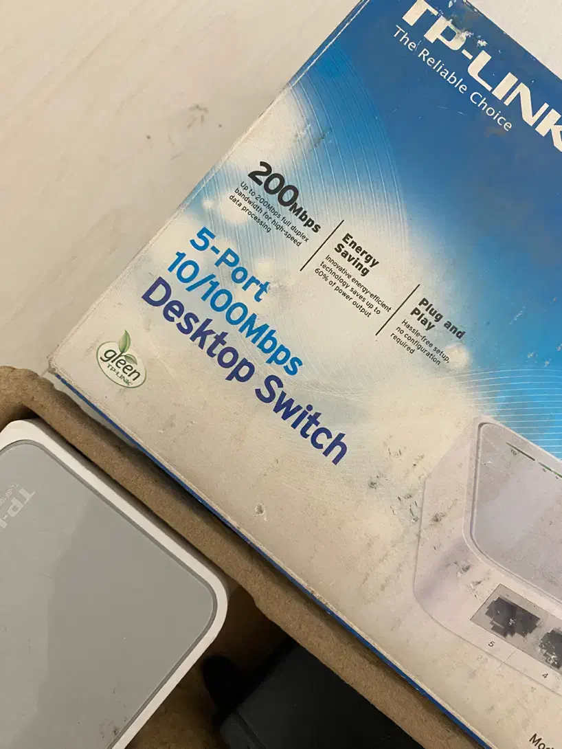 هاب سوئیچ 5 پورت تی پی لینک|مودم و تجهیزات شبکه|زنجان, |دیوار