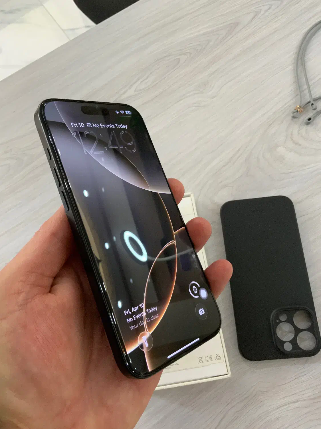 iPhone 16promax 1Tera Titanium Black|موبایل|تهران, ولنجک|دیوار