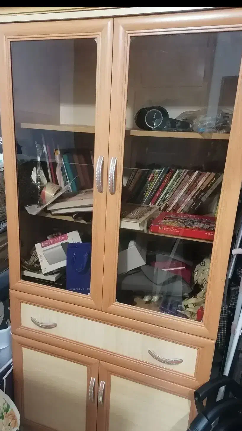 کمد کتابخانه|کتابخانه، شلف، قفسه‌های دیواری|بندرعباس, |دیوار