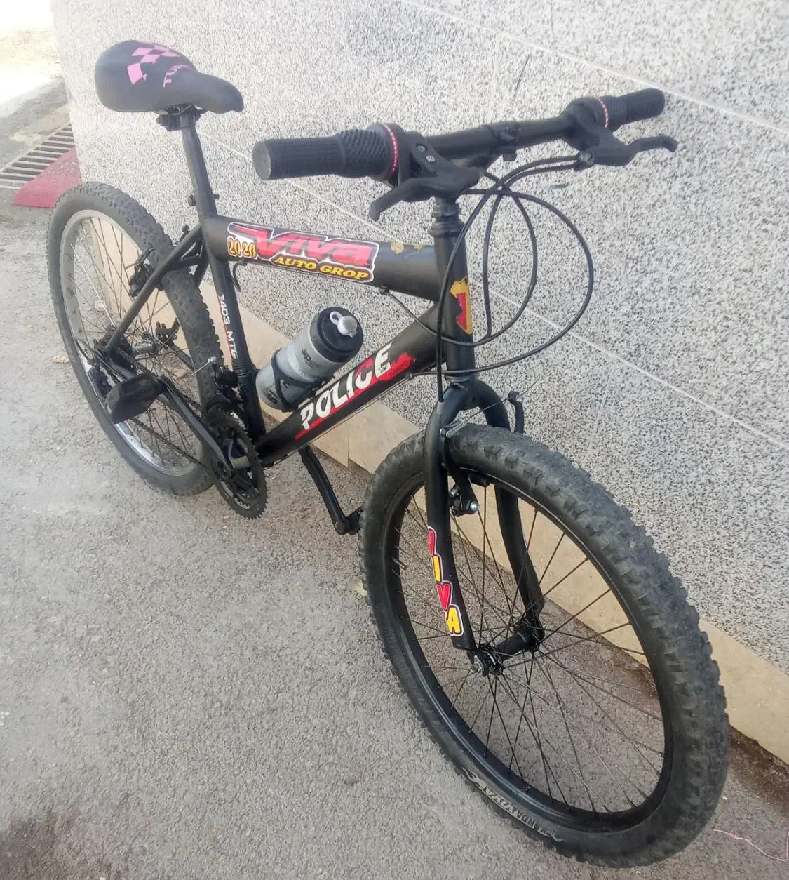 دوچرخه24پلیس دنده ای تنه آلمینیوم درحدنو|دوچرخه، اسکیت، اسکوتر|قزوین, |دیوار