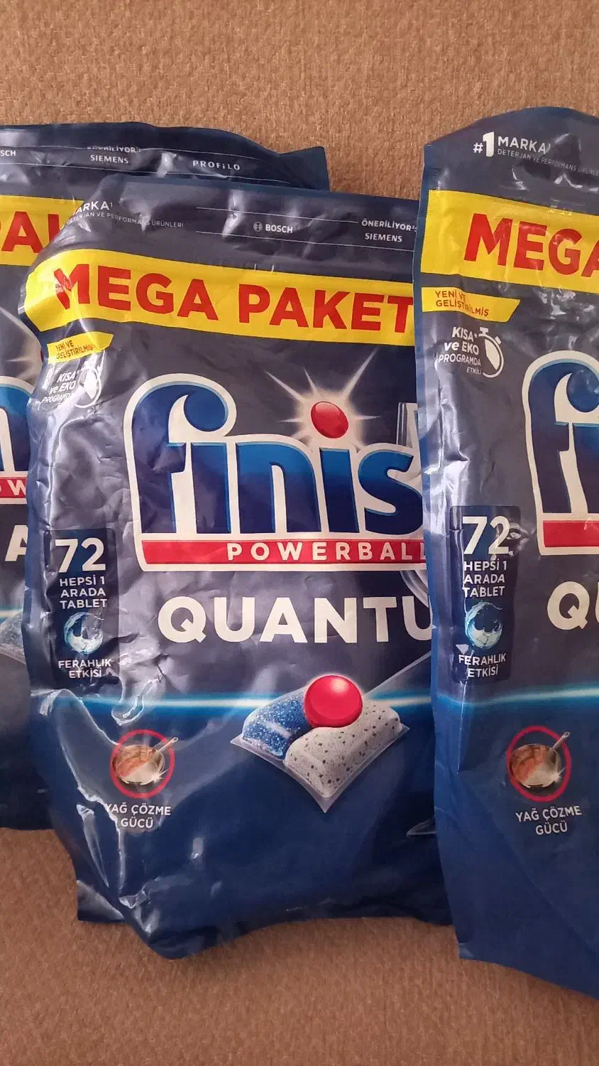 فینیش ۷۲ قرص ماشین ظرفشویی کوانتوم|مواد شوینده و دستمال کاغذی|مشهد, مصلی (کارمندان اول)|دیوار