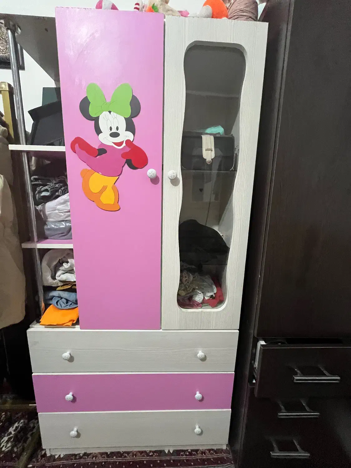 کمد کودک|جاکفشی، کمد، دراور|بیرجند, |دیوار