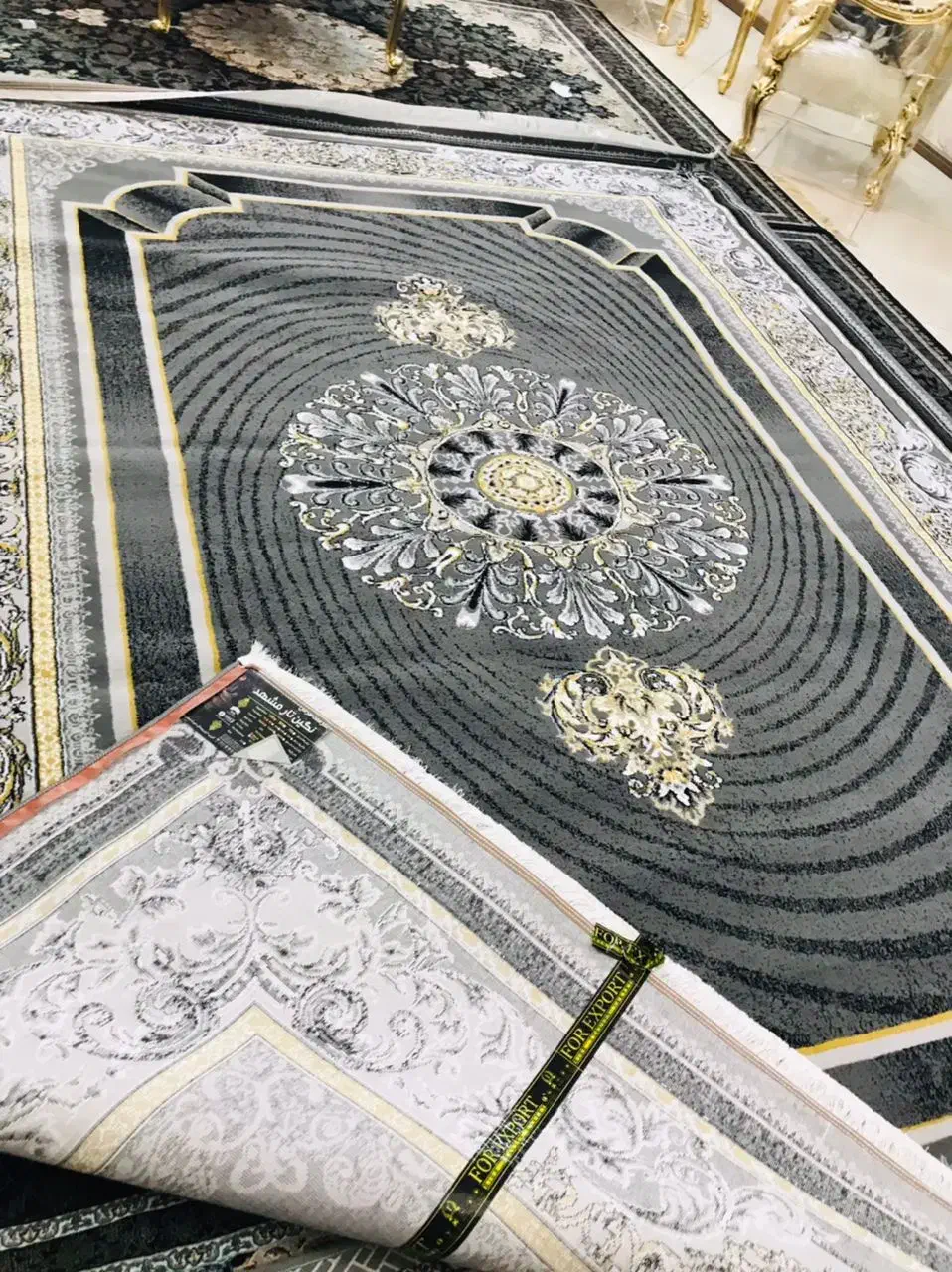 ۲عددفرش۱۲متری۷۰۰شانه تراکم۲۱۰۰نونو استفاده نشده|فرش|تربت جام, معدآباد|دیوار