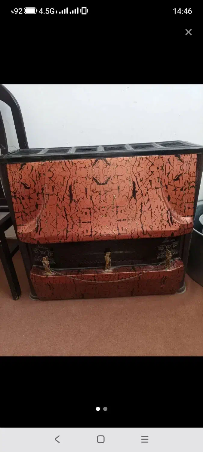 بخاری بزرگ وتمیز|بخاری، هیتر، شومینه|فولادشهر, مسکن مهر فولادشهر|دیوار