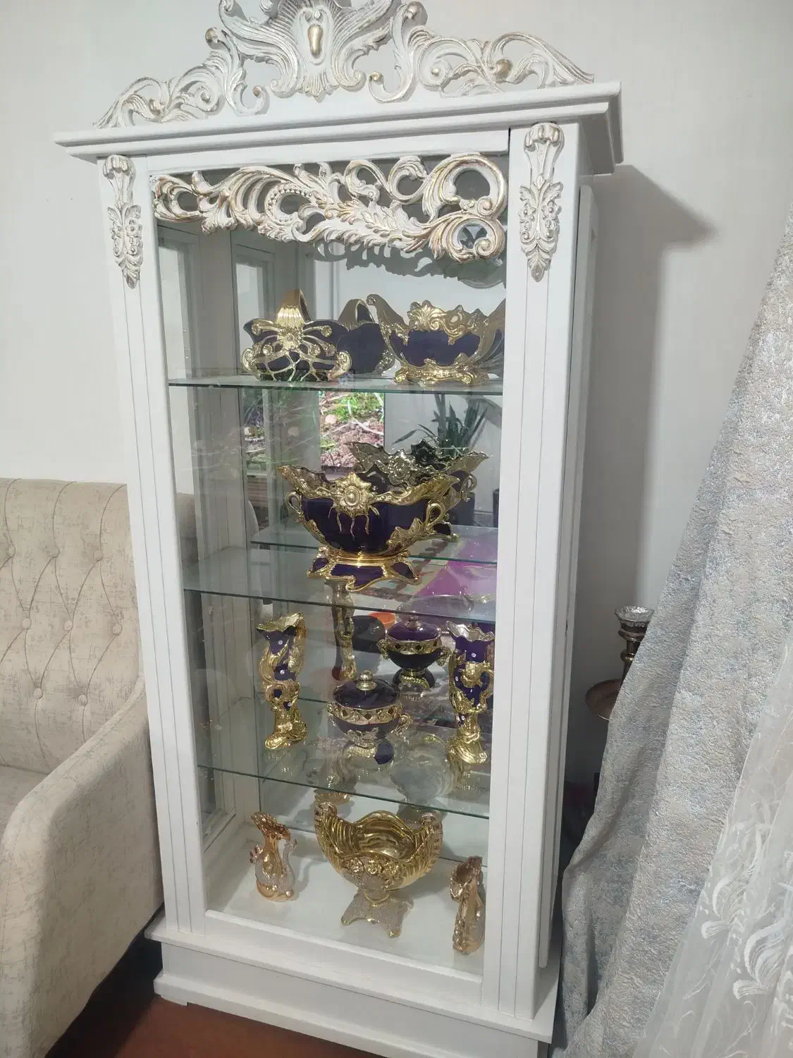 بوفه چوبی ووسایلش|بوفه، ویترین، کنسول|تبریز, |دیوار