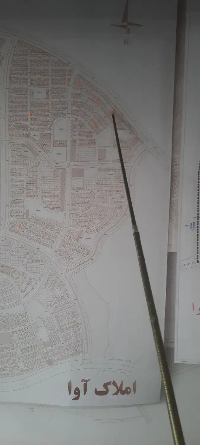 زمین دو بر|فروش زمین و ملک کلنگی|بروجرد, |دیوار