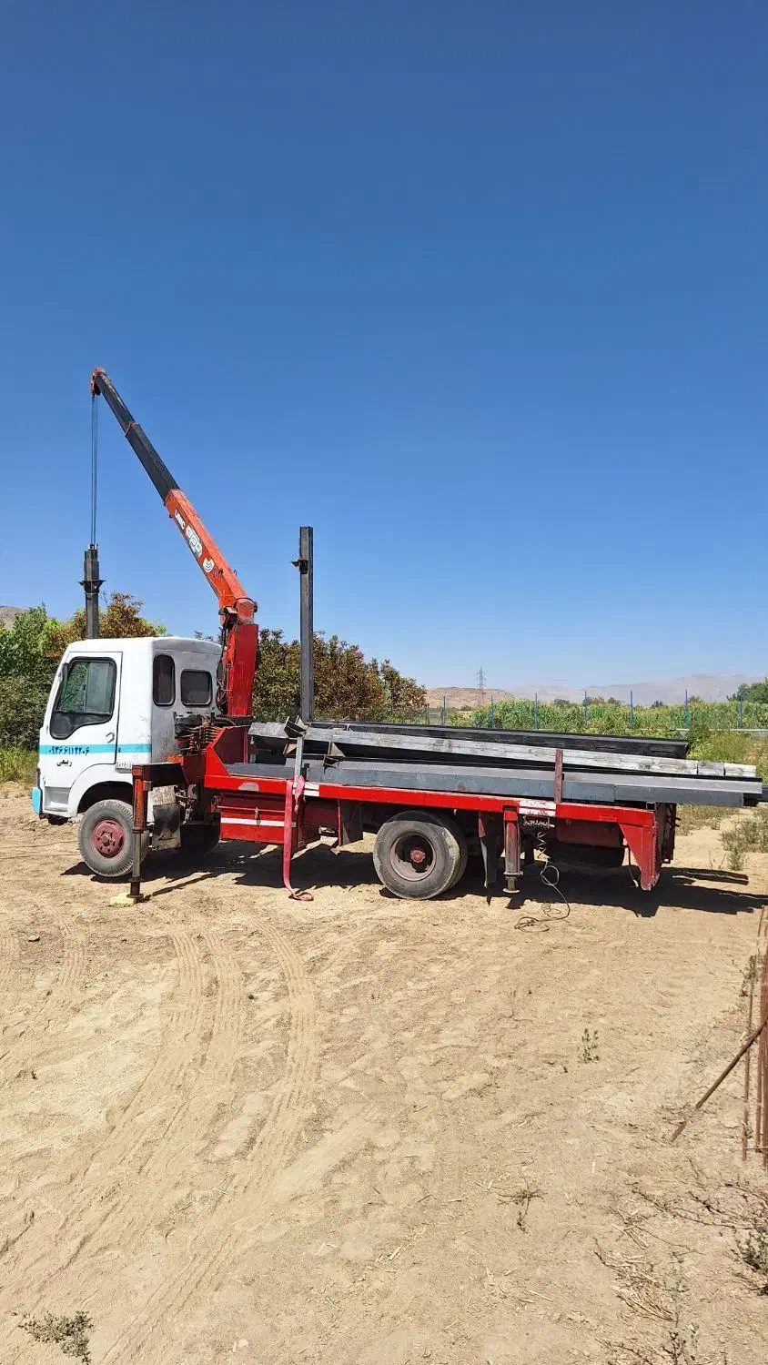 جرثقیل ۳تن دارای سبد نفربر با نازلترین قیمت|خدمات حمل و نقل|گلپایگان, |دیوار